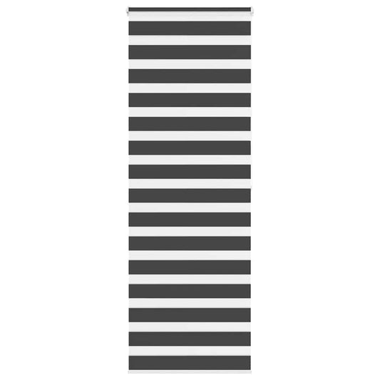 vidaXL Ζέβρα τυφλή Μαύρο Πλάτος υφάσματος 80,9 εκ. Πολυεστέρας