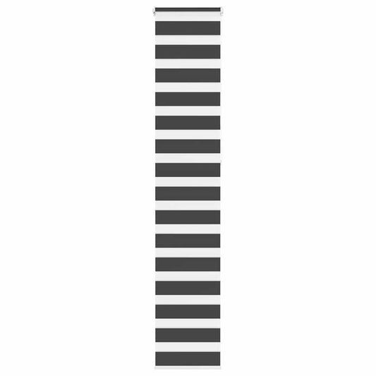 vidaXL Ζέβρα τυφλή Μαύρο Πλάτος υφάσματος 35,9 εκ. Πολυεστέρας