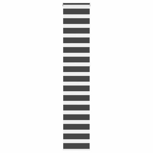 vidaXL Ζέβρα τυφλή Μαύρο Πλάτος υφάσματος 40,9 εκ. Πολυεστέρας