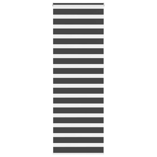 vidaXL Ζέβρα τυφλή Μαύρο Πλάτος υφάσματος 65,9 εκ. Πολυεστέρας