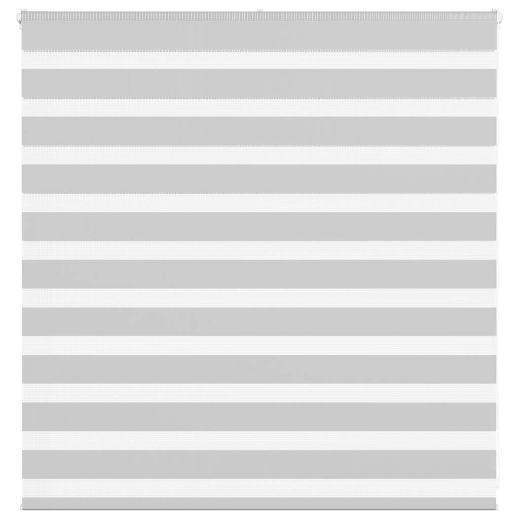 vidaXL Ζέβρα τυφλή Ανοιχτό Γκρι Πλάτος υφάσματος 145,9 εκ. Πολυεστέρας
