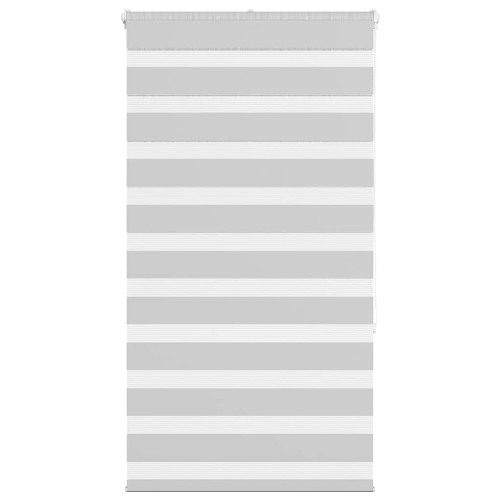 vidaXL Ζέβρα τυφλή Ανοιχτό Γκρι Πλάτος υφάσματος 70,9 εκ. Πολυεστέρας