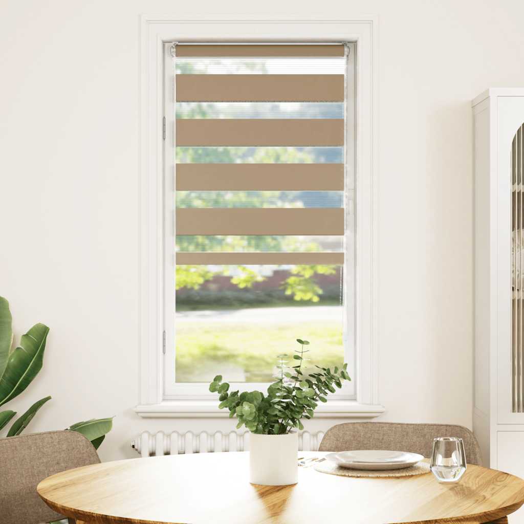 vidaXL Ζέβρα τυφλή 60x150 cm Πλάτος υφάσματος 55,9 εκ. Πολυεστέρας