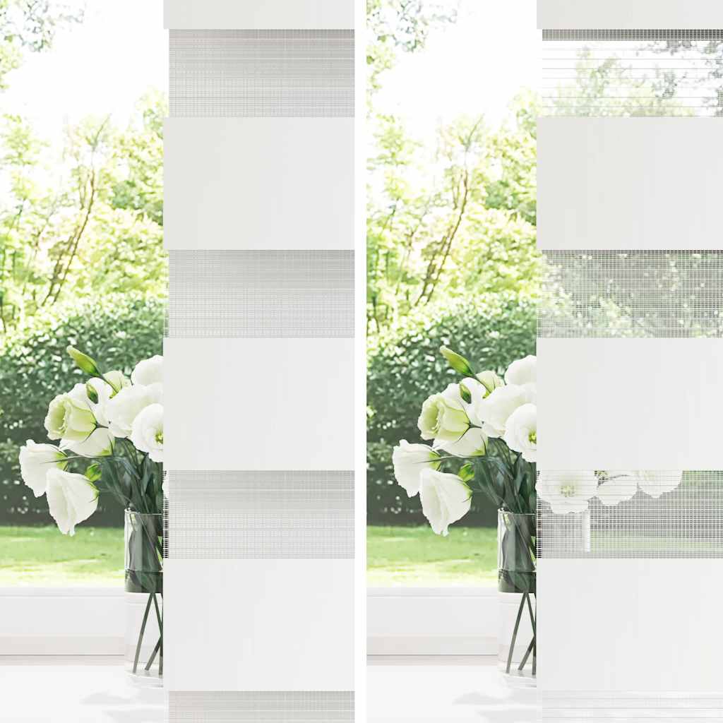 vidaXL Ζέβρα τυφλή 75x150 cm Πλάτος υφάσματος 70,9 εκ. Πολυεστέρας