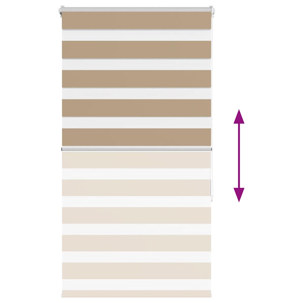 vidaXL Ζέβρα τυφλή 90x150 cm Πλάτος υφάσματος 85,9 εκ. Πολυεστέρας