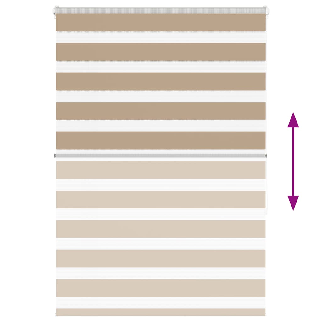 vidaXL Ζέβρα τυφλή 100x150 cm Πλάτος υφάσματος 95,9 εκ. Πολυεστέρας