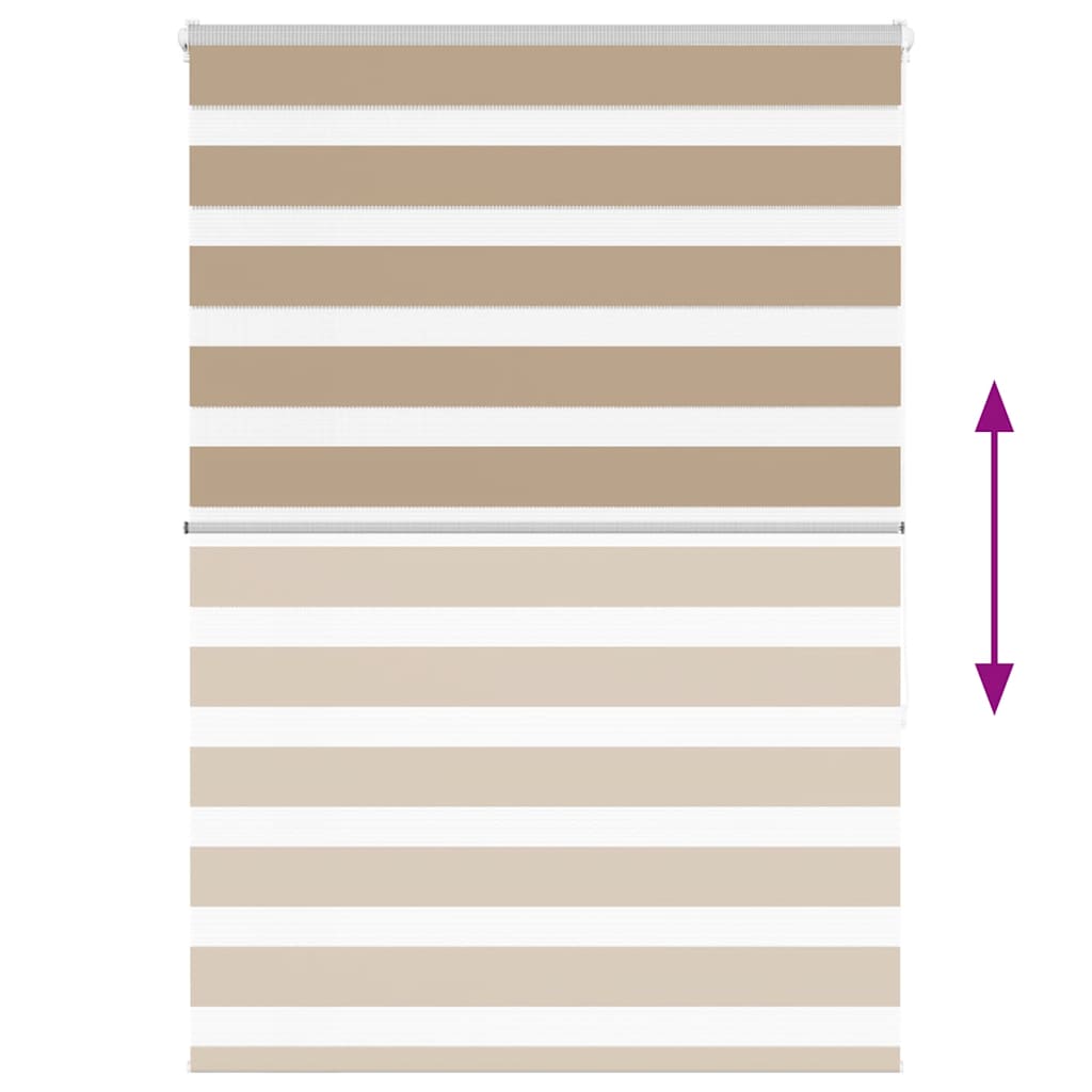 vidaXL Ζέβρα τυφλή 110x150 cm Πλάτος υφάσματος 105,9 εκ. Πολυεστέρας