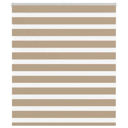 vidaXL Ζέβρα τυφλή 125x150 cm Πλάτος υφάσματος 120,9 εκ. Πολυεστέρας