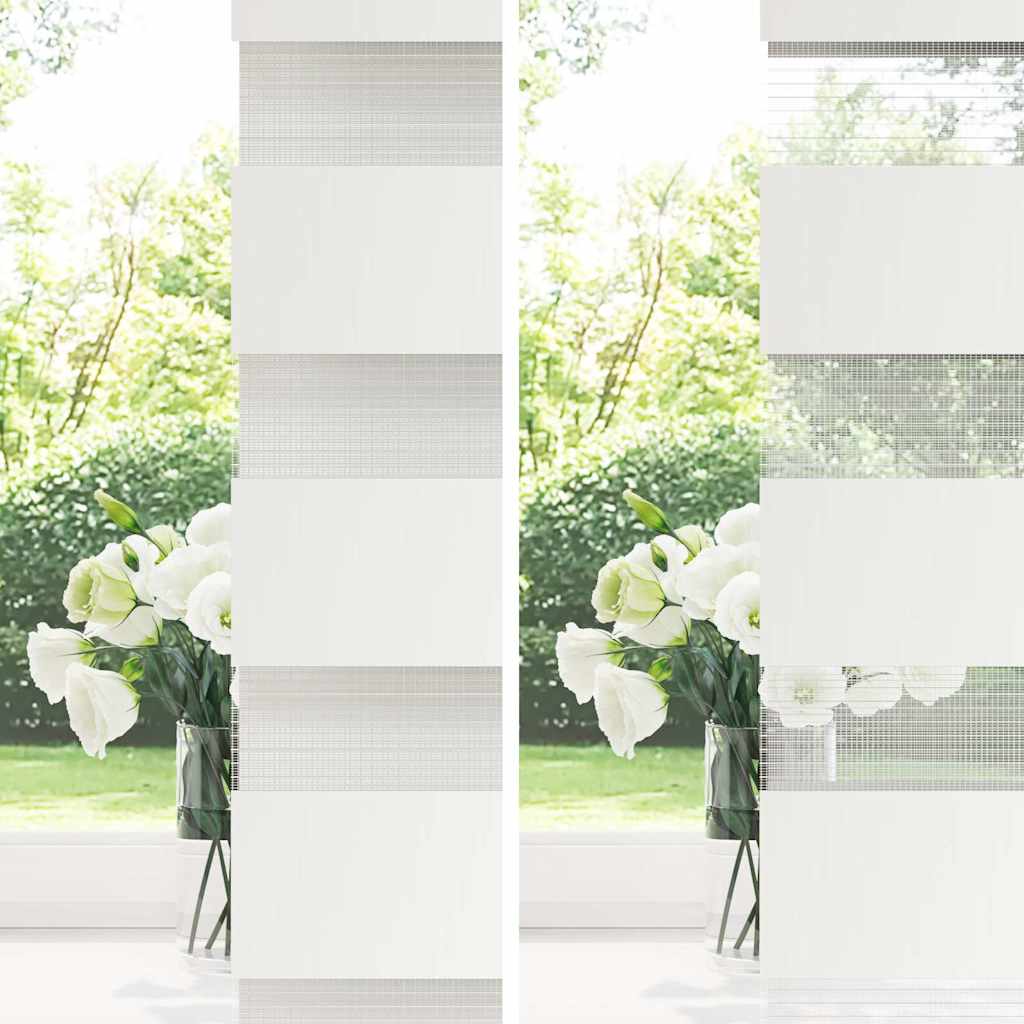 vidaXL Ζέβρα τυφλή 145x150 cm Πλάτος υφάσματος 140,9 εκ. Πολυεστέρας