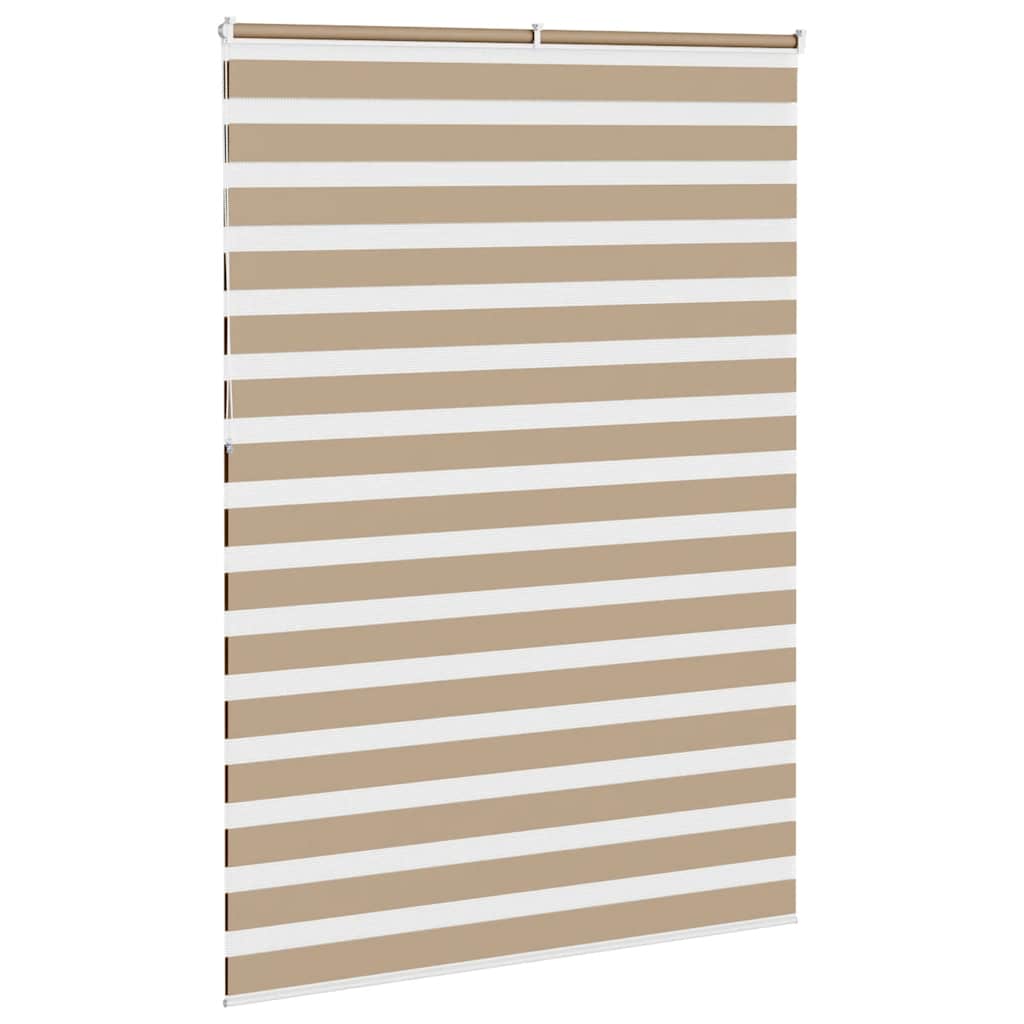 vidaXL Ζέβρα τυφλή 160x230 cm Πλάτος υφάσματος 155,9 εκ. Πολυεστέρας