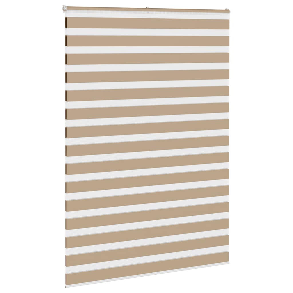 vidaXL Ζέβρα τυφλή 165x230 cm Πλάτος υφάσματος 160,9 εκ. Πολυεστέρας