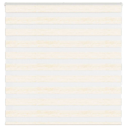 vidaXL Ζέβρα τυφλή μπεζ μάρμαρο Πλάτος υφάσματος 135,9 εκ. Πολυεστέρας