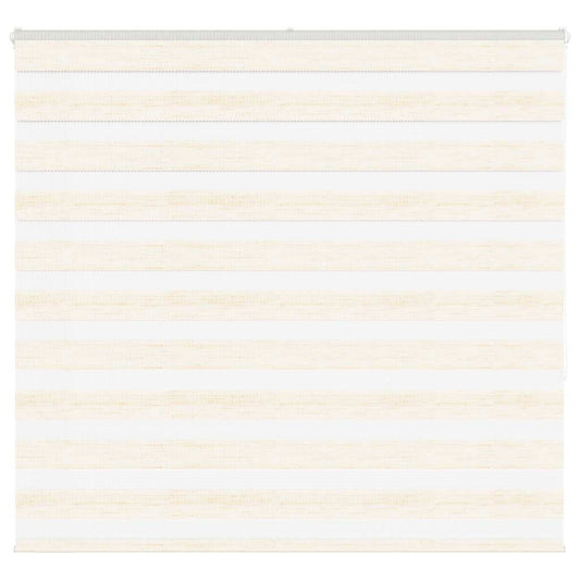 vidaXL Ζέβρα τυφλή μπεζ μάρμαρο Πλάτος υφάσματος 150,9 εκ. Πολυεστέρας