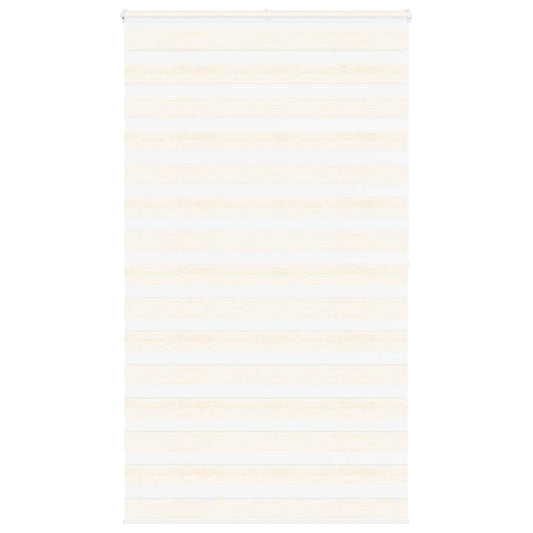 vidaXL Ζέβρα τυφλή μπεζ μάρμαρο Πλάτος υφάσματος 120,9 εκ. Πολυεστέρας