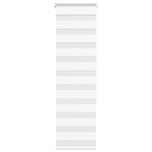 vidaXL Ζέβρα τυφλή Καφέ Πλάτος υφάσματος 35,9 εκ. Πολυεστέρας