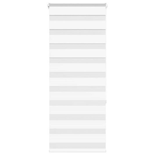 vidaXL Ζέβρα τυφλή Καφέ Πλάτος υφάσματος 55,9 εκ. Πολυεστέρας