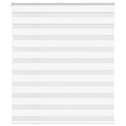 vidaXL Ζέβρα τυφλή Καφέ Πλάτος υφάσματος 130,9 εκ. Πολυεστέρας