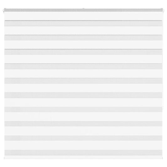 vidaXL Ζέβρα τυφλή Λευκό Πλάτος υφάσματος 160,9 εκ. Πολυεστέρας