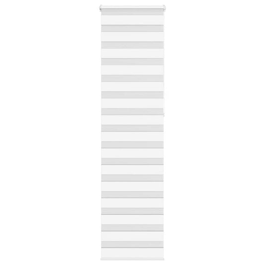 vidaXL Ζέβρα τυφλή Λευκό Πλάτος υφάσματος 50,9 εκ. Πολυεστέρας