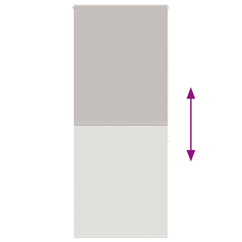 vidaXL Κουρτίνα Μπάνιου Ρολό 110x240 εκ. Πλάτος υφάσματος 106 εκ.