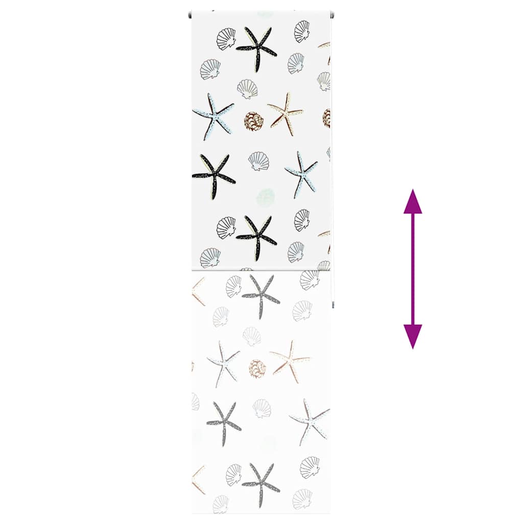 vidaXL Κουρτίνα Μπάνιου Ρολό 60x240 εκ. Πλάτος υφάσματος 56 εκ.