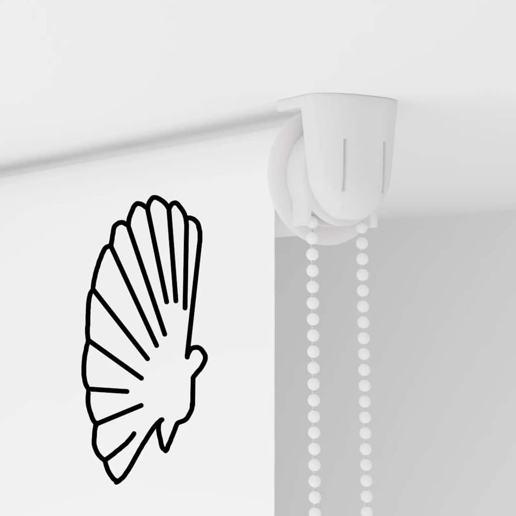 vidaXL Κουρτίνα Μπάνιου Ρολό 150x240 εκ. Πλάτος υφάσματος 146 εκ.