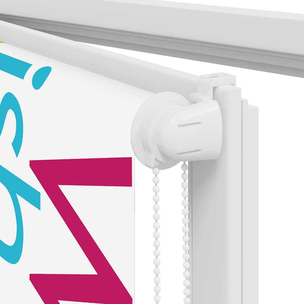 vidaXL Κουρτίνα Μπάνιου Ρολό 130x240 εκ. Πλάτος υφάσματος 126 εκ.