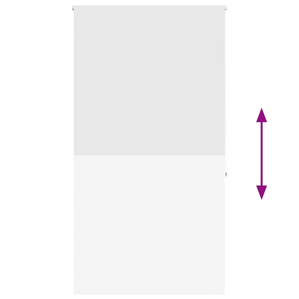 vidaXL Κουρτίνα Μπάνιου Ρολό 130x240 εκ. Πλάτος υφάσματος 126 εκ.