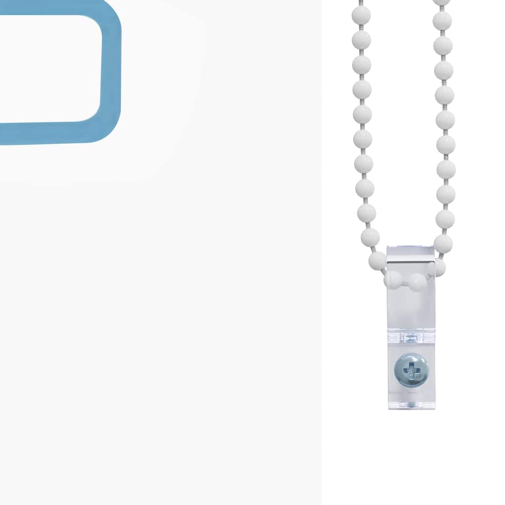 vidaXL Κουρτίνα Μπάνιου Ρολό κασέτα 90x240εκ. Πλάτος υφάσματος 86εκ.