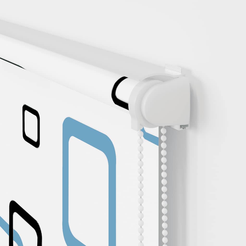 vidaXL Κουρτίνα Μπάνιου Ρολό κασέτα 140x240εκ. Πλάτος υφάσματος 136εκ.