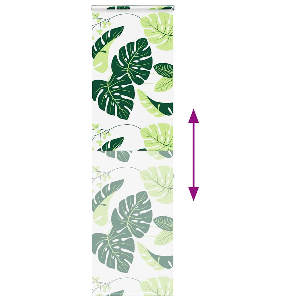 vidaXL Κουρτίνα Μπάνιου Ρολό κασέτα 80x240 εκ. Πλάτος υφάσματος 76 εκ.