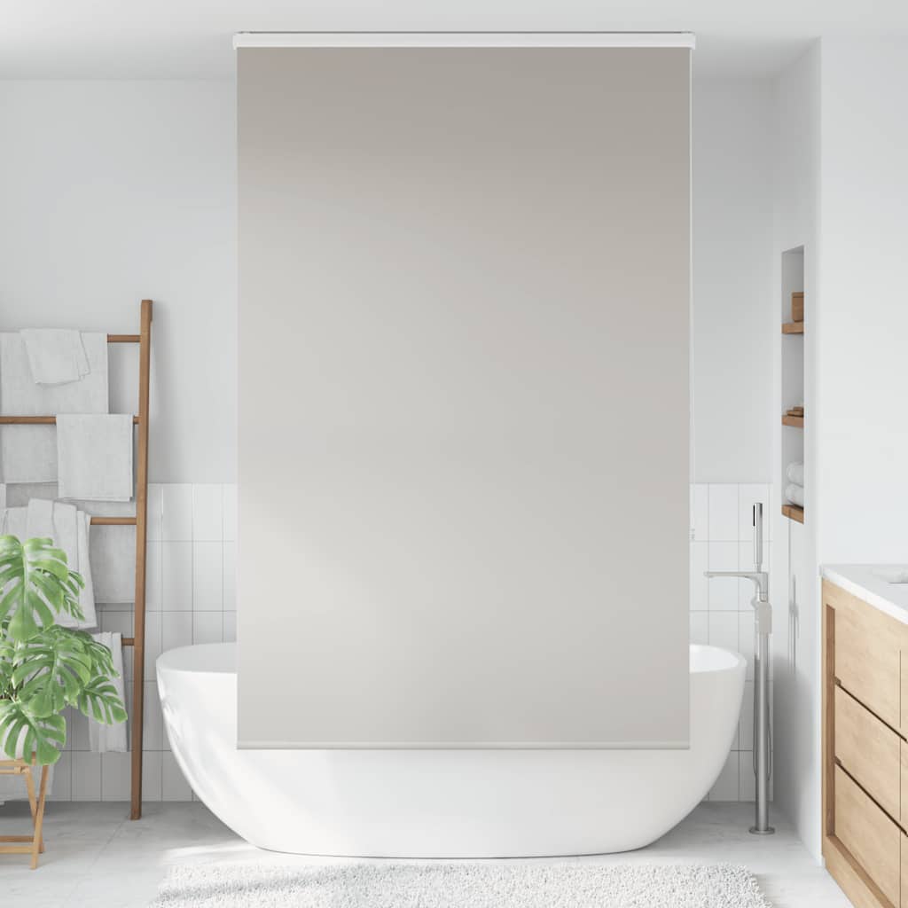 vidaXL Κουρτίνα Μπάνιου Ρολό κασέτα 140x240εκ. Πλάτος υφάσματος 136εκ.