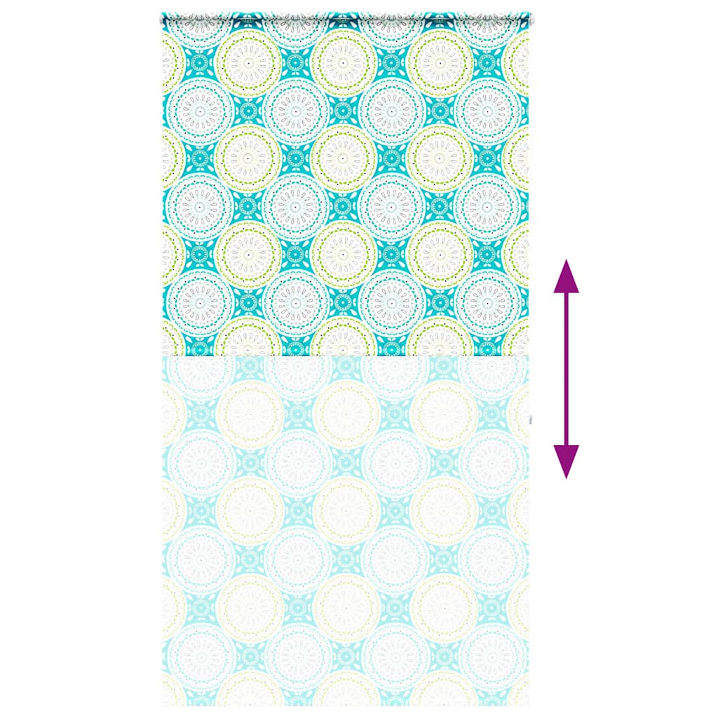 vidaXL Κουρτίνα Μπάνιου Ρολό κασέτα 120x240εκ. Πλάτος υφάσματος 116εκ.