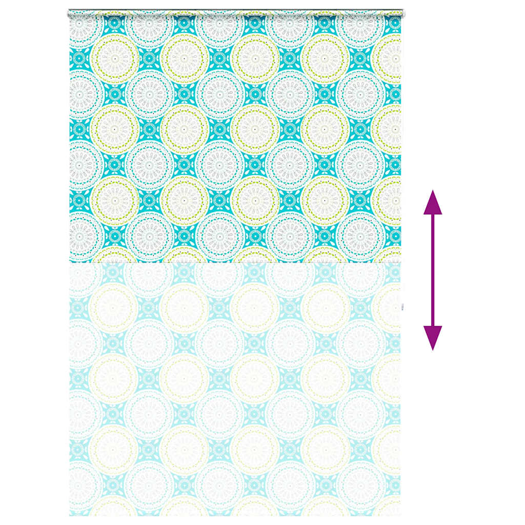 vidaXL Κουρτίνα Μπάνιου Ρολό κασέτα 150x240εκ. Πλάτος υφάσματος 146εκ.