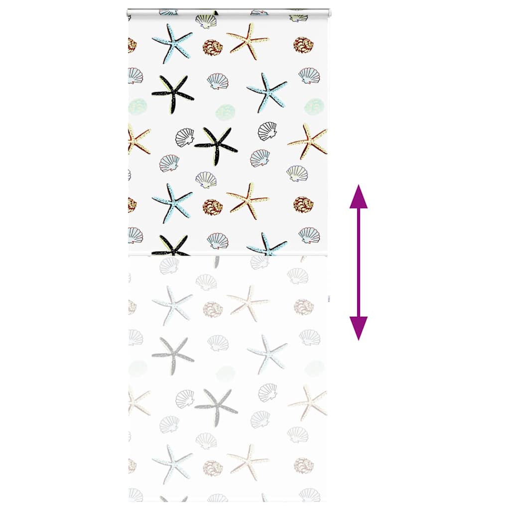 vidaXL Κουρτίνα Μπάνιου Ρολό κασέτα 110x240εκ. Πλάτος υφάσματος 106εκ.