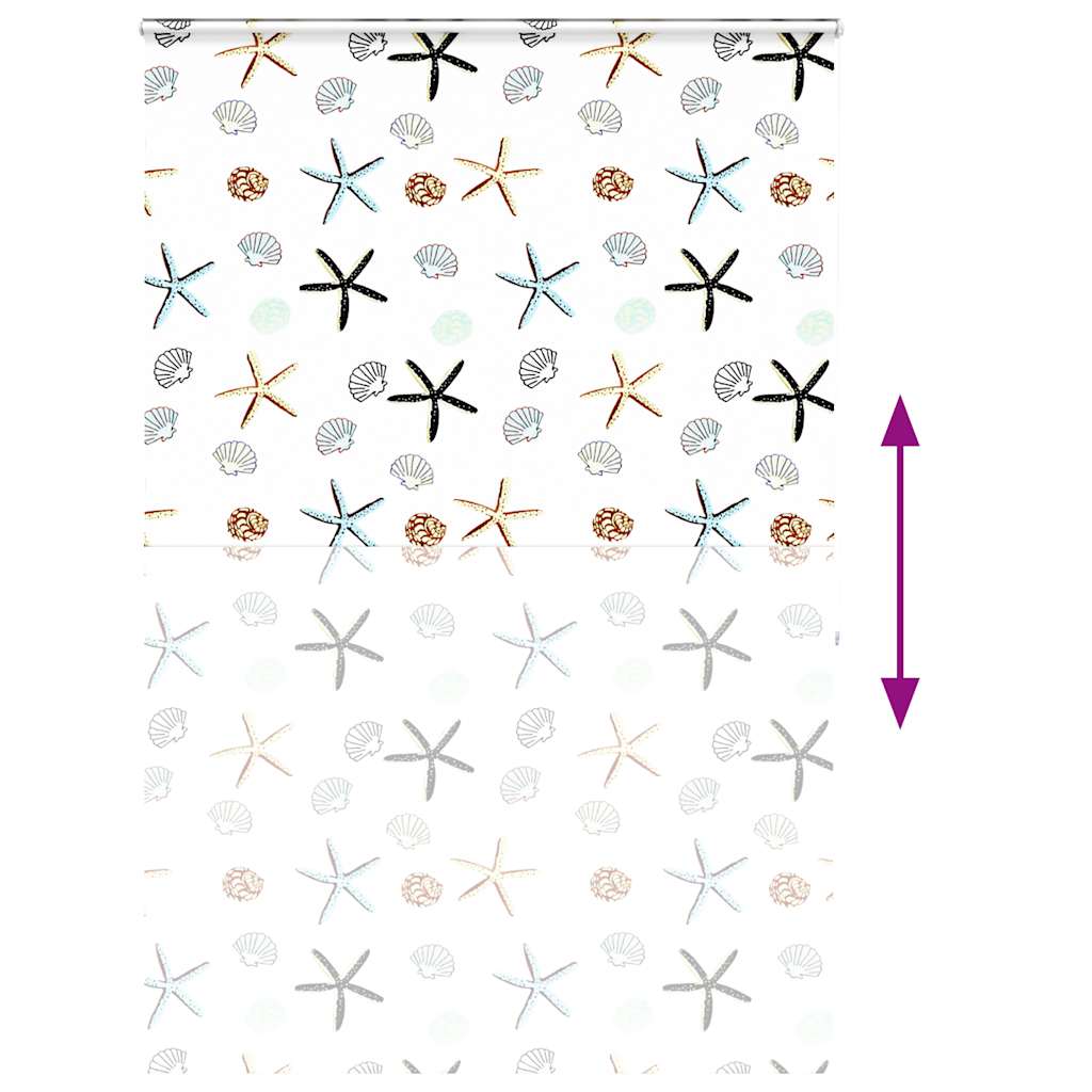 vidaXL Κουρτίνα Μπάνιου Ρολό κασέτα 150x240εκ. Πλάτος υφάσματος 146εκ.