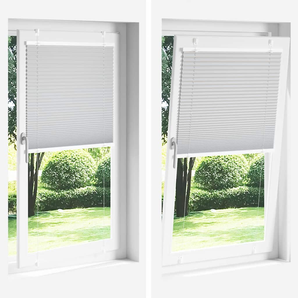 vidaXL Πλισέ περσίδα Μπορντό κόκκινο 100x150 cm Πλάτος υφάσματος