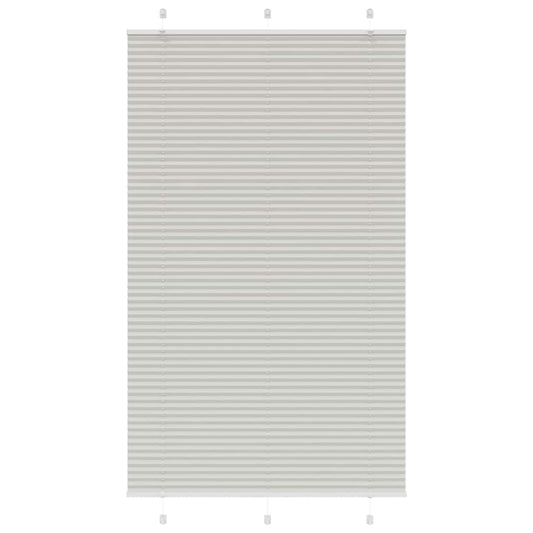 vidaXL Roller Blind Blackout ανοιχτό γκρι 115x200 cm Πλάτος υφάσματος