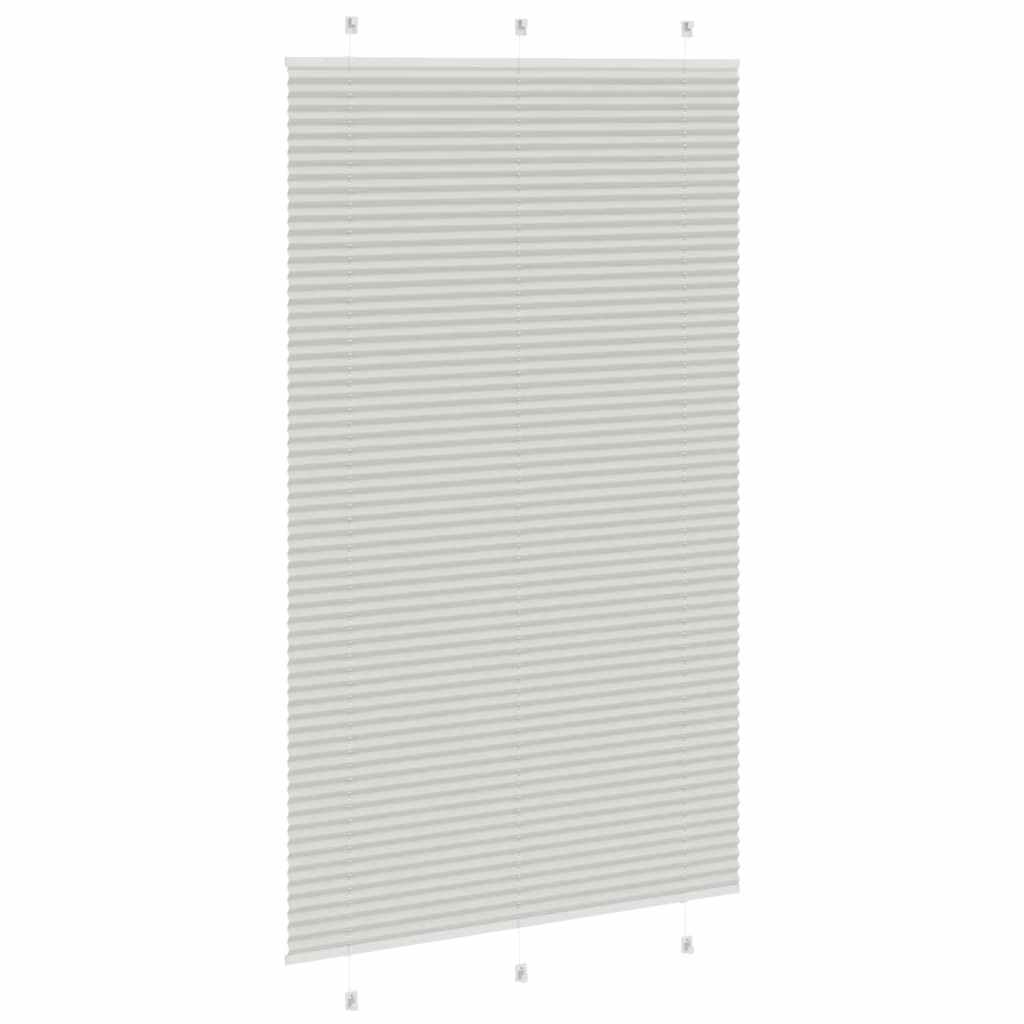 vidaXL Roller Blind Blackout ανοιχτό γκρι 115x200 cm Πλάτος υφάσματος
