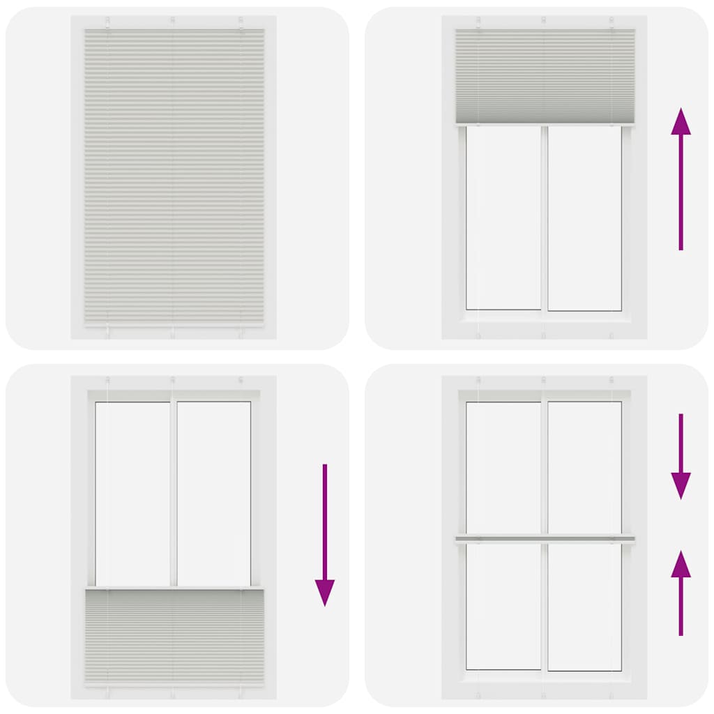 vidaXL Roller Blind Blackout ανοιχτό γκρι 115x200 cm Πλάτος υφάσματος