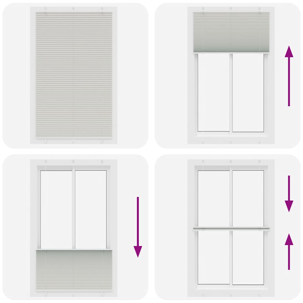 vidaXL Ρολέρ Μπλακάουτ ανοιχτό γκρι 120x200 cm Πλάτος υφάσματος
