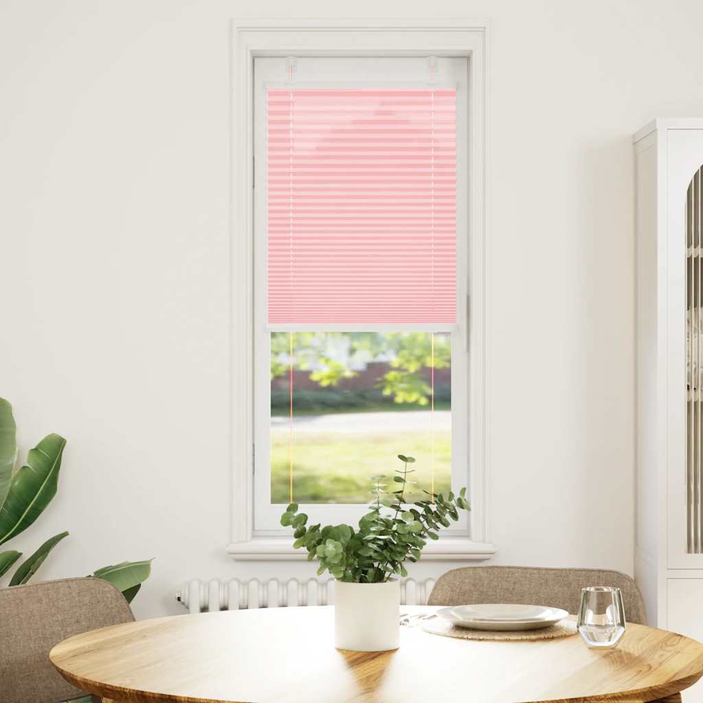vidaXL Πλισέ Στόρι Ροζ 40x150 εκ. Πλάτος Υφάσματος 39,4 εκ. Πολυεστέρας