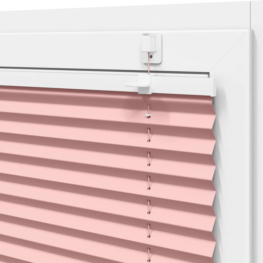 vidaXL Πλισέ Στόρι Ροζ 75x150 εκ. Πλάτος Υφάσματος 74,4 εκ. Πολυεστέρας