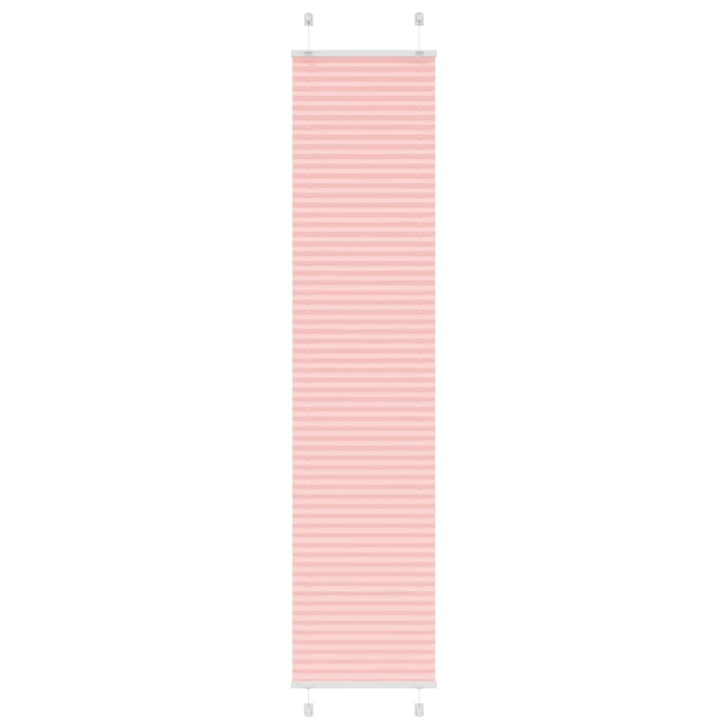 vidaXL Πλισέ Στόρι Ροζ 50x200 εκ. Πλάτος Υφάσματος 49,4 εκ. Πολυεστέρας