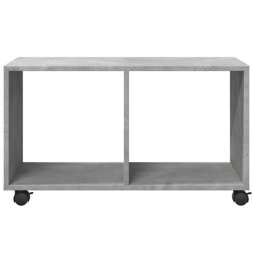 vidaXL Ντουλάπι Τροχήλατο Γκρι Σκυρ. 72x33x42,5 εκ. από Επεξ. Ξύλο