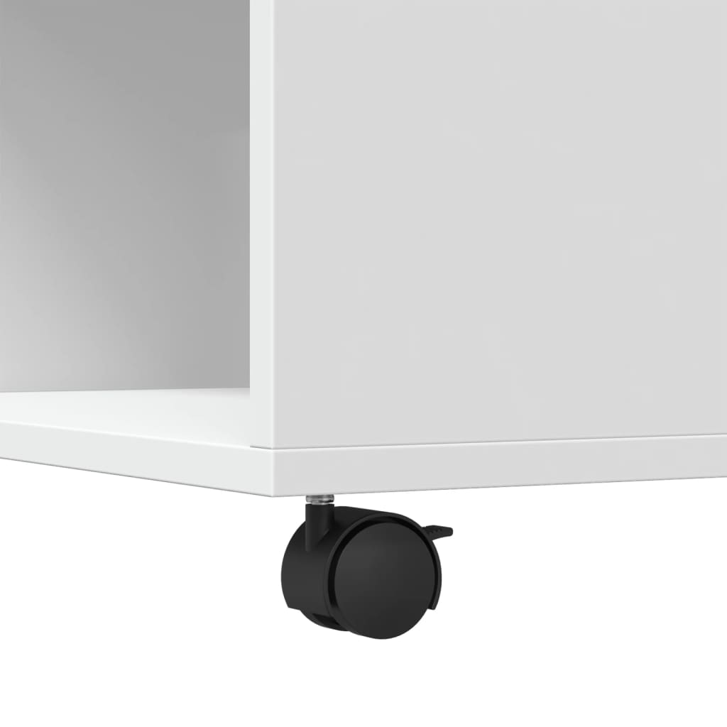 vidaXL Τραπεζάκι Σαλονιού Λευκό 80x80x40 εκ. από Επεξεργασμένο Ξύλο