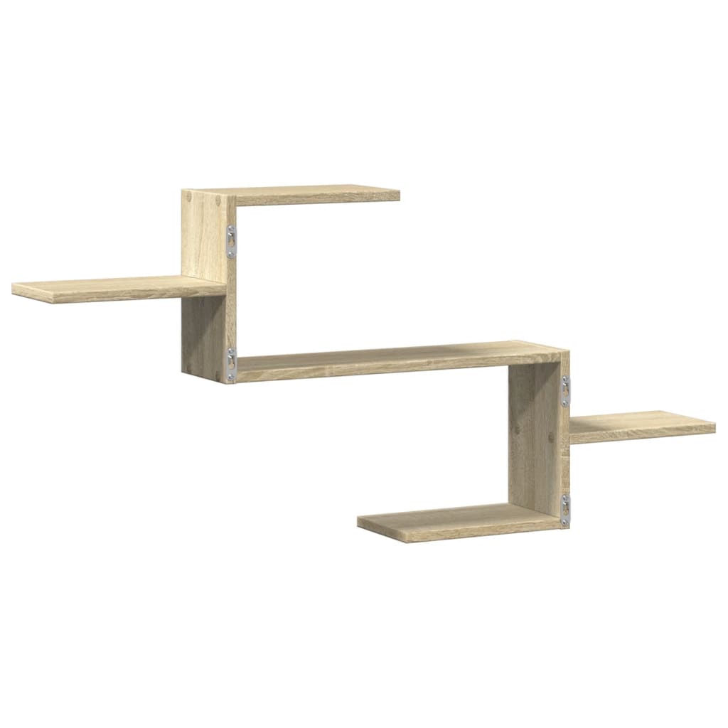 vidaXL Ράφι Τοίχου Sonoma Δρυς 104x15x49 εκ. από Επεξεργασμένο Ξύλο