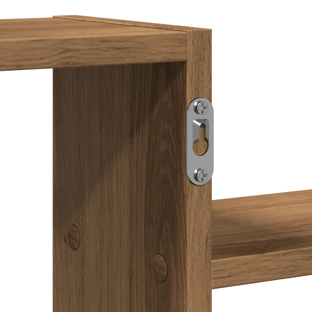 vidaXL Ράφι Τοίχου Αρτισιανή Δρυς 104x15x49 εκ. από Επεξεργασμένο Ξύλο