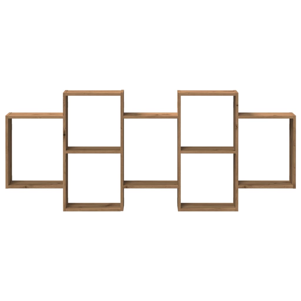 vidaXL Ράφι Τοίχου Αρτισιανή Δρυς 159x18x65 εκ. από Επεξεργασμένο Ξύλο