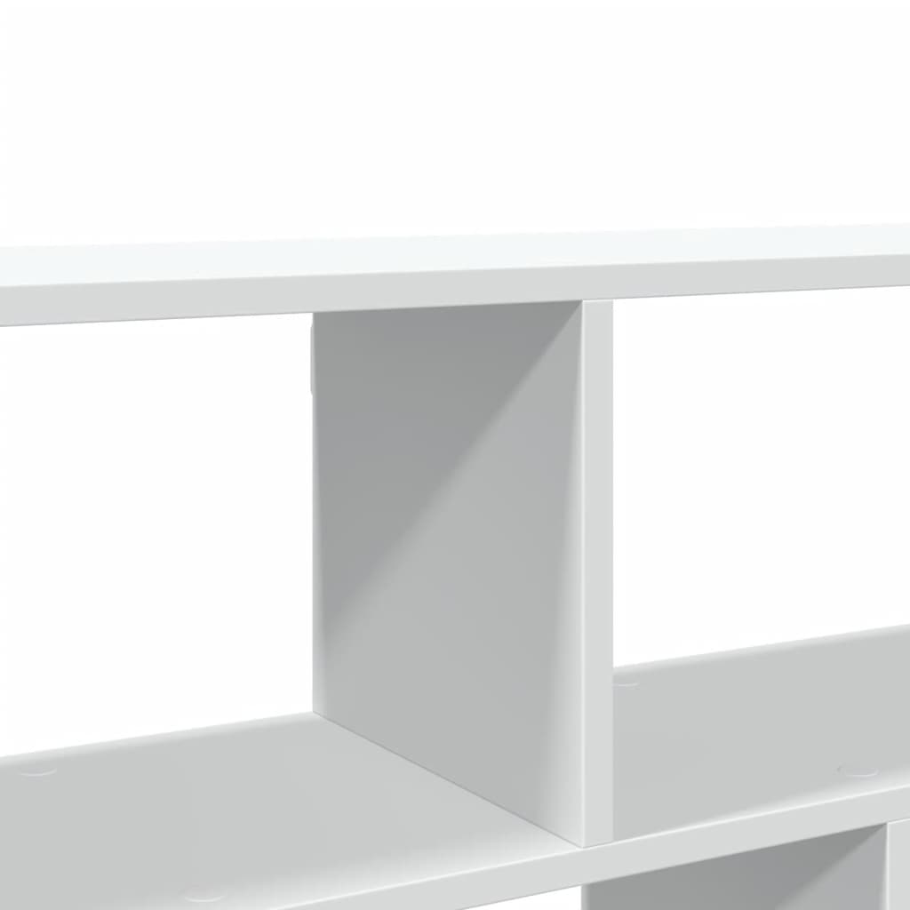 vidaXL Ράφι Τοίχου Λευκό 100x25x50 εκ. από Επεξεργασμένο Ξύλο